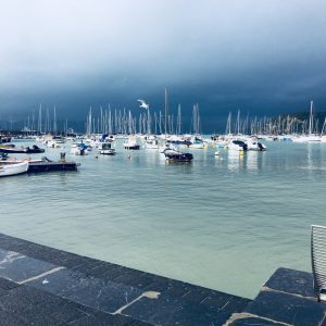 Piazza Garibaldi, Lerici. Barche ormeggiata. Locationscoutingitalia. duzimage