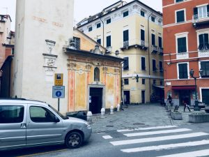 Chiesa di San Rocco a Lerici zona pedonale. Location Scouting Lerici - duzimage