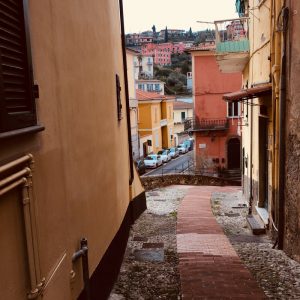 Zona Pedonale - verso il centro di Lerici. Location Scouting Italia - duzimge