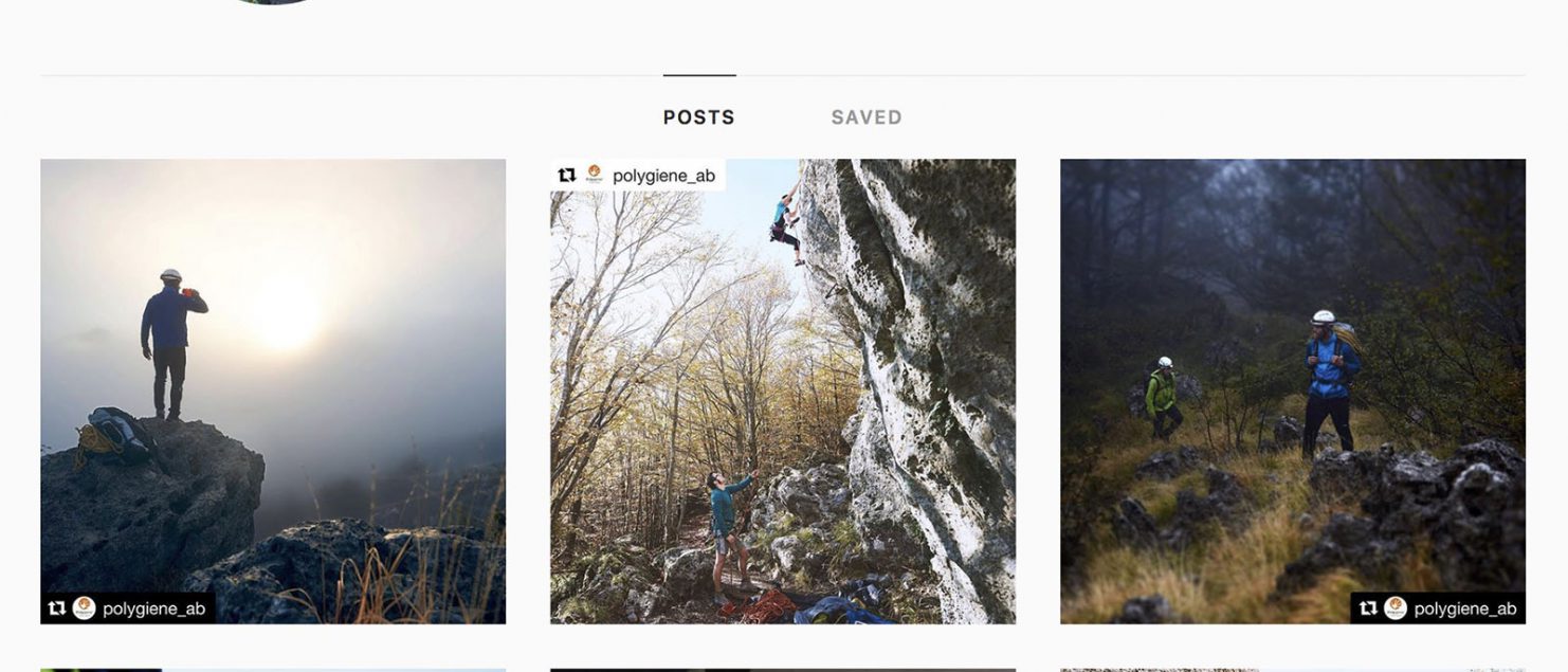 screenshot del feed Instagram di David Umberto Zappa come teaser del post blog dedicato a 3 fotografi instagram da seguire