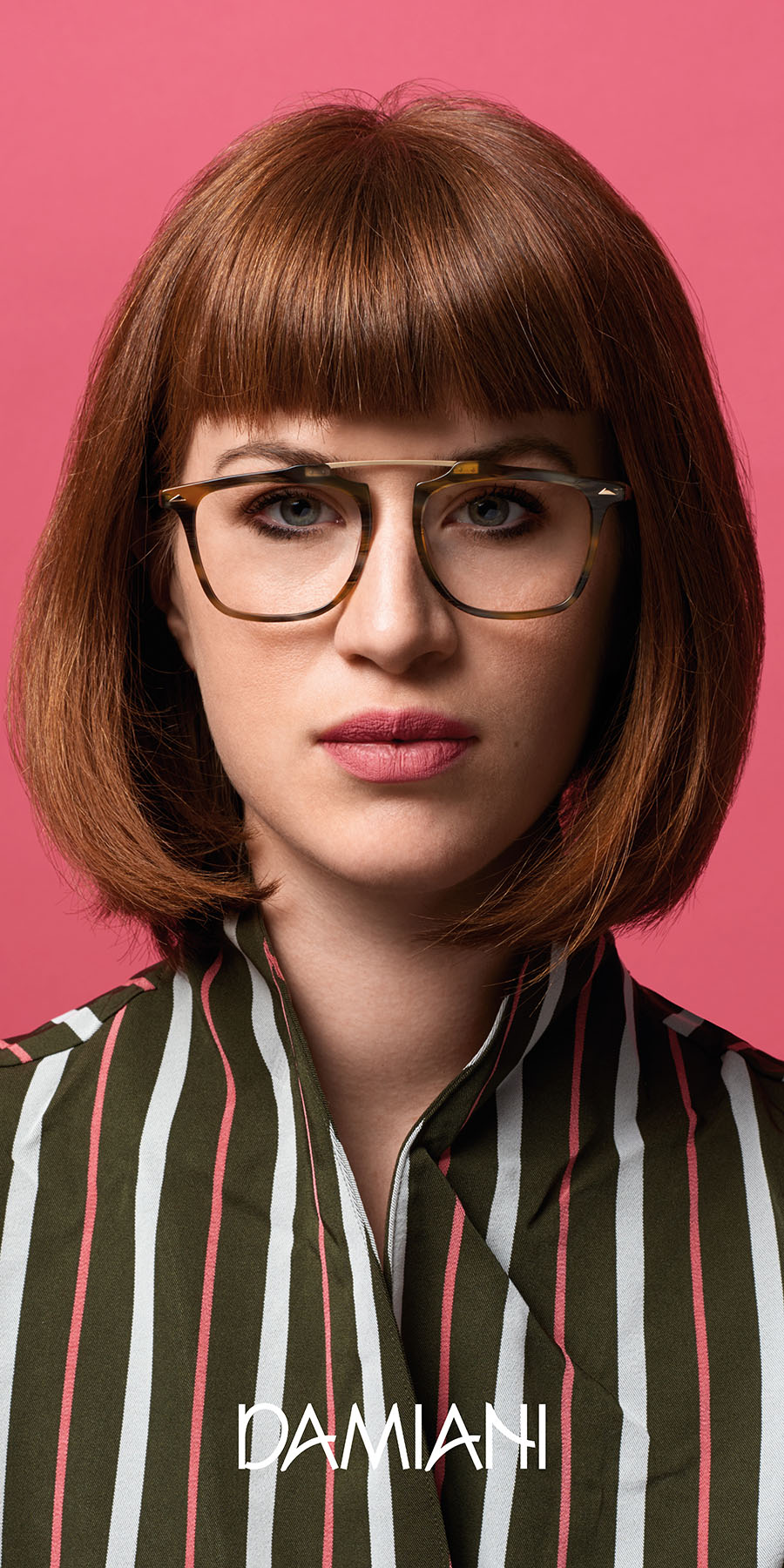 Cover image of Damiani Occhiali ADV Primavera 2019. Woman wearing eyeglasses. Image shot by David Umberto Zappa, portrait, advertising, editorial photographer - duzimage / immagine di copertina per Damiani Occhiali ADV Primavera 2019. Giovane donna indossa occhiali da vista. Immagine scattata da David Umberto Zappafotografo ritrattista, commerciale, pubblicitario, editoriale.